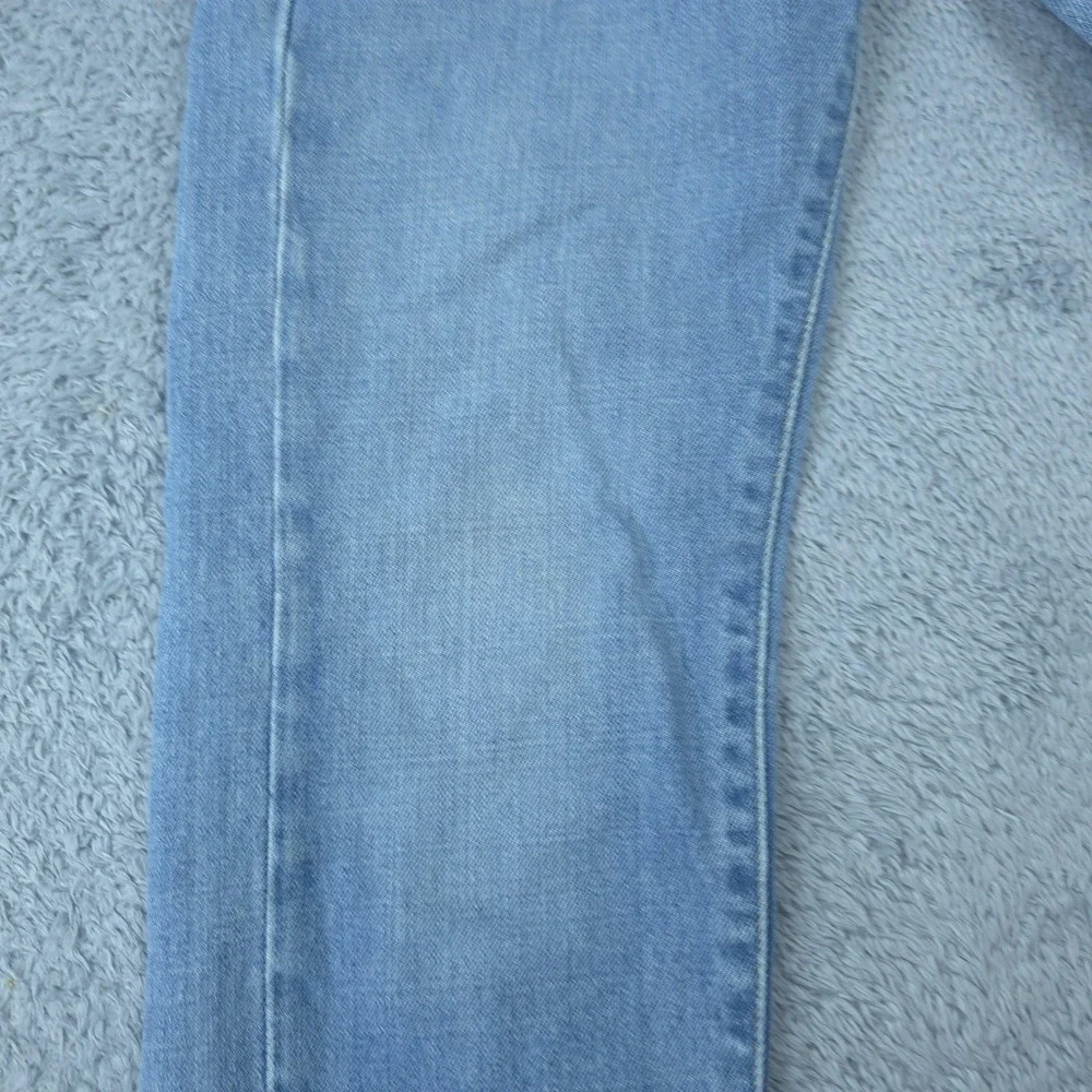 Levis 511 Jeans Mens 30x31 Blue Light Wash Slim Skinny Fit Bleach Stain